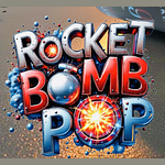 Rosin Gummies Rocket Bomb (I) 100mg 10ct by Equilibrium