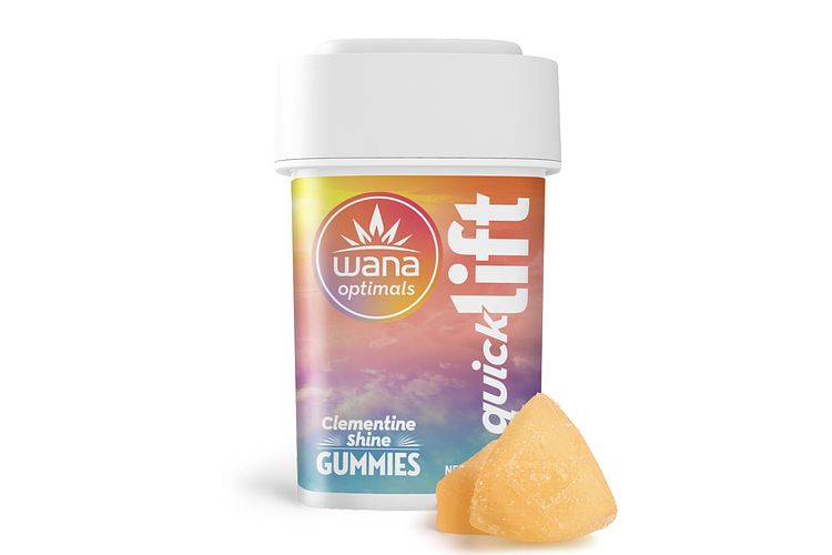 Quick Lift - Clementine Shine [10pk] (100mg THC/100mg CBG/100mg THCV) by Wana