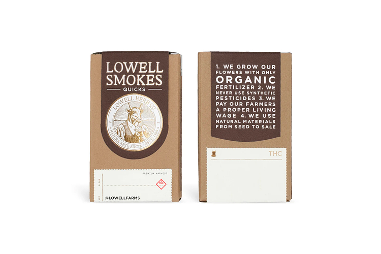 Smokes 3.5g 6pk by Lowell Farms