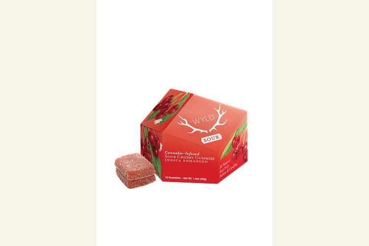 Sour Cherry  100mg 10ct by Wyld