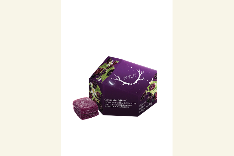 Boysenberry 1:1:1 100mg 10ct by Wyld