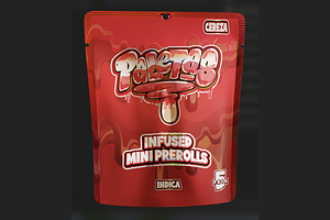 Infused Pre-Rolls Cereza (I) 4g 5pk by Paleta