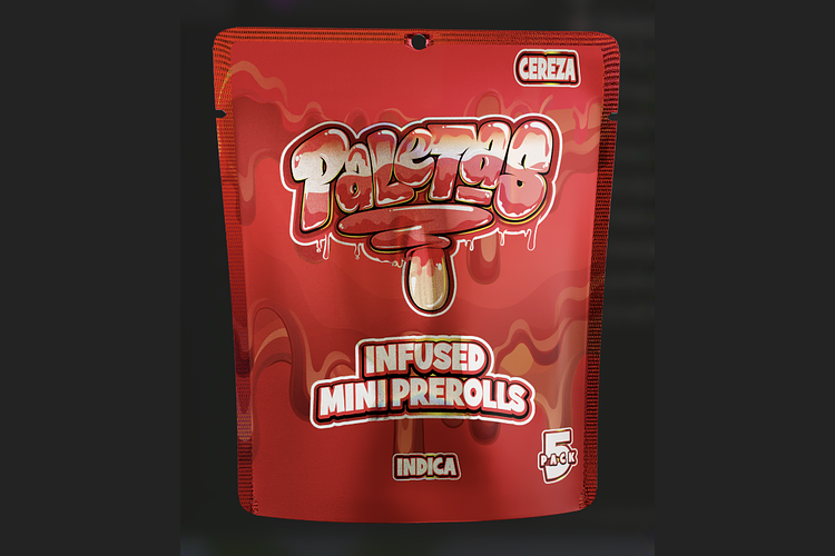 Infused Pre-Rolls Cereza (I) 4g 5pk by Paleta