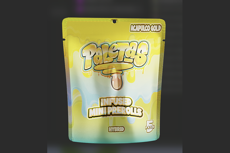 Infused Pre-Rolls Acapulco Gold (H) 4g 5pk by Paleta
