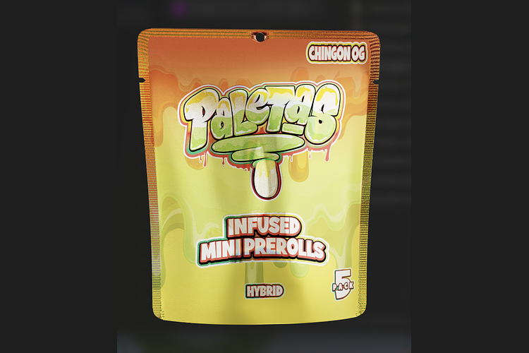 Infused Pre-Rolls Chingon OG (H) 4g 5pk by Paleta
