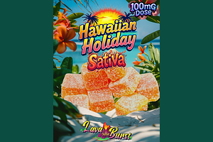 Rosin Gummies Hawaiian Holiday (S) 100mg 10ct by Equilibrium