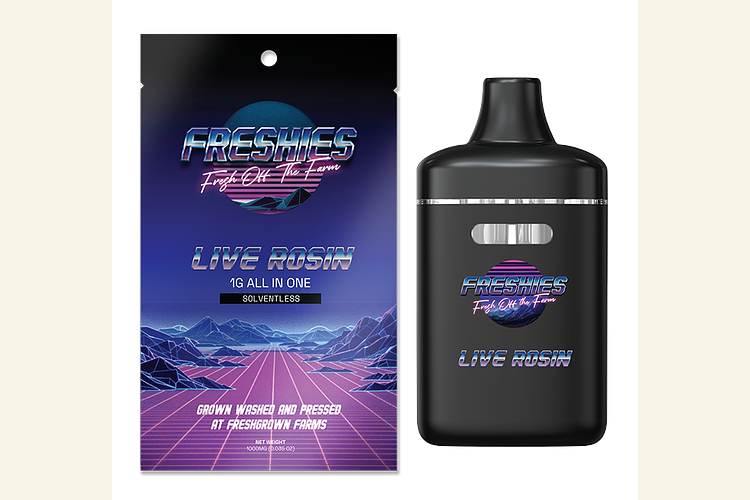 AIO Live Rosin Cresendo 1000mg by Freshies
