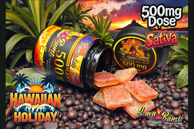 MED - Equilibrium Rosin Gummies Rainbow Rush (S) 500mg 10ct by Equilibrium