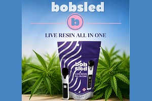Live Resin AIO Banana Hammock 1000mg by Bobsled